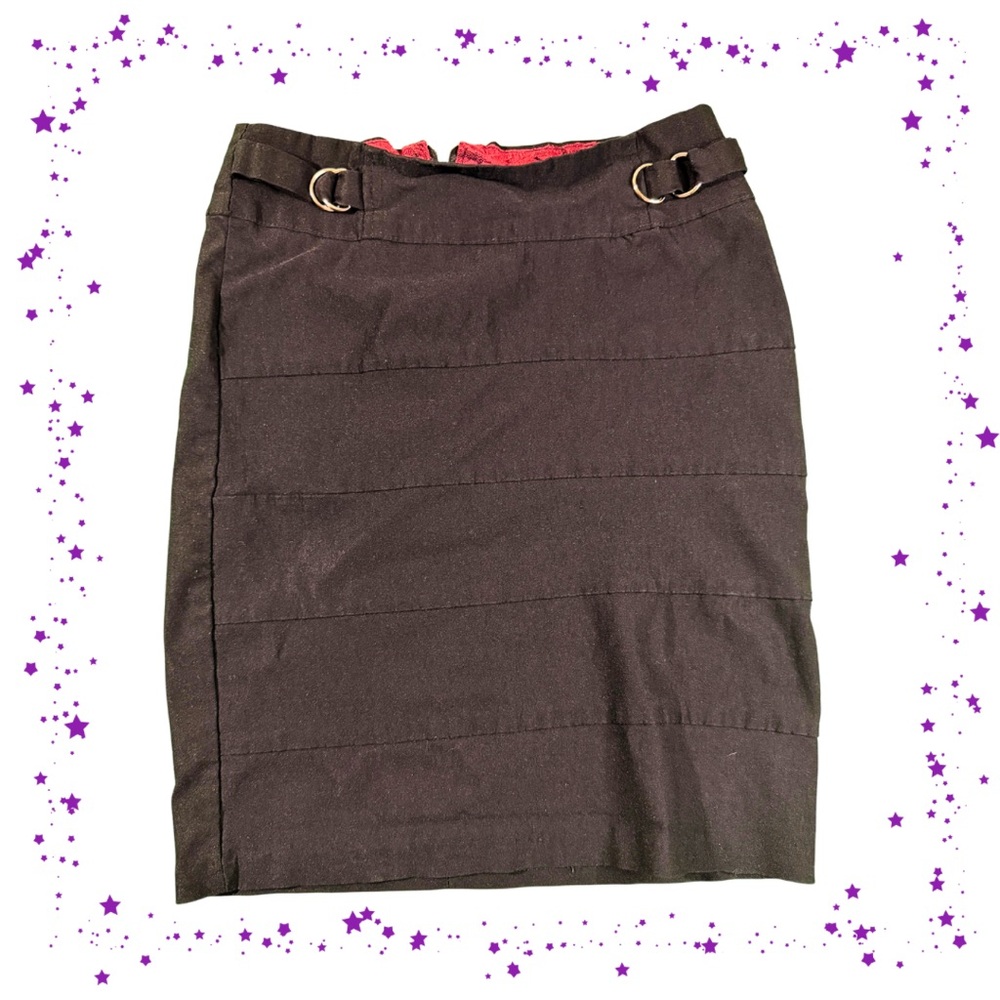Chic Black Women's Pencil Skirt